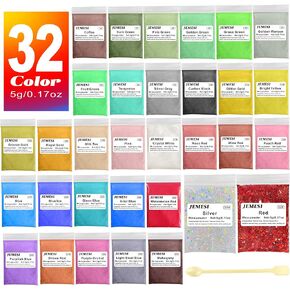 Mica Powder - 100g Resin Pigment Powder, Natural Cosmetic Grade Mica Powder for Epoxy Resin, Soap Colorant, Slime Pigment, Nail Polish, Bath Bombs, Paint Pigment Powder -Red