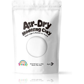 Sago Brothers Modeling Clay for Kids - Black,7 oz Molding Magic Clay for Kids Air Dry, Super Soft Clay for DIY Slime, Ultra Light Air Dry Modeling Clay for Toddlers Children Teens