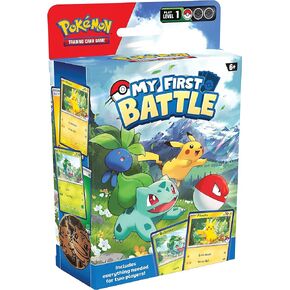 Pokémon TCG: My First Battle—Charmander and Squirtle (2 Ready-to-Play Mini Decks & Accessories)