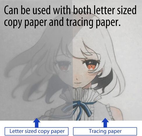 Santek Eye Friendly A3 Light Box, LED Tracing Light Pad with USB-C Cable & 2 Magnets | Ultra-Thin Adjustable Stepless Brightness Light Board for Diamond Painting, Weeding Vinyl, Art, Drawing in Kuwait