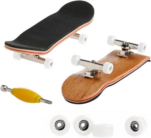 Professional Mini Maple Wooden Fingerboards, 1 Pack(White) in Kuwait