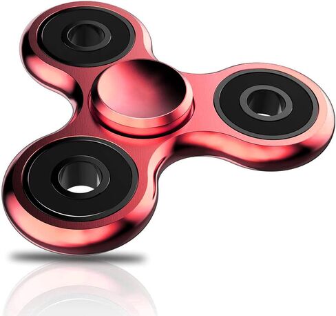 ألعاب ATESSON Fidget Spinner EDC ADHD لتخفيف التوتر للأطفال والبالغين، ألعاب دوارة يدوية معدنية ذات سرعة عالية وألعاب أصابع القلق والملل لقتل الوقت in Kuwait