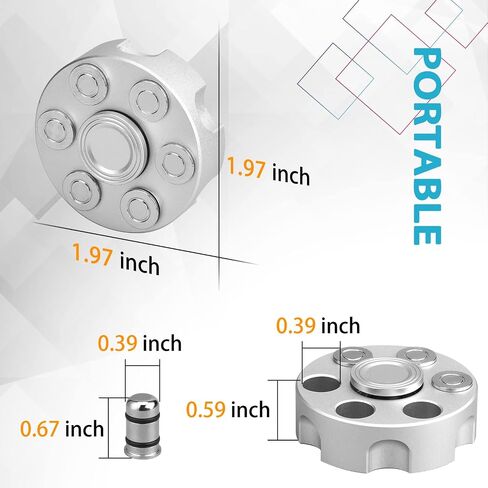 Cool Alloy Fidget Spinner Metal Toy for Kids Adults, Fidget Cube Chain Toys Small Sensory Gadget Finger Hand Spinner Focus Desk Spining Top Toy Party Favors Prizes Goody Bag Fillers Novelty Gift in Kuwait