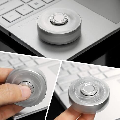 Cool Alloy Fidget Spinner Metal Toy for Kids Adults, Fidget Cube Chain Toys Small Sensory Gadget Finger Hand Spinner Focus Desk Spining Top Toy Party Favors Prizes Goody Bag Fillers Novelty Gift in Kuwait