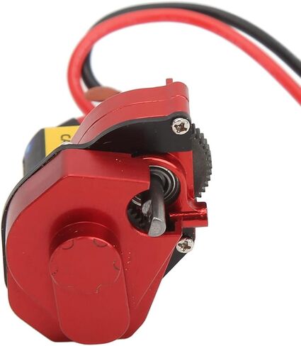 RiToEasysports Case with 66T Brushed Motor Aluminum Alloy RC Parts for SCX24 1/24 RC Car (Green) Scx24 Motor in Kuwait