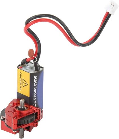 RiToEasysports Case with 66T Brushed Motor Aluminum Alloy RC Parts for SCX24 1/24 RC Car (Green) Scx24 Motor in Kuwait