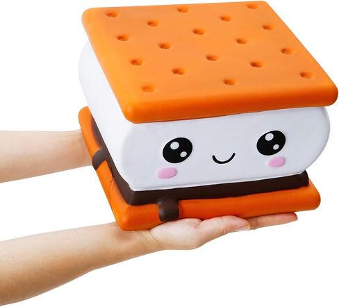 anboor جامبو اسفنجي لعبة الكوكيز الغذاء 10.2 "squishies العملاقة kawaii لعبة بطيئة ارتفاع الحلوى الغذاء المعطرة الإجهاد الإغاثة لعبة هدية للأطفال البالغين in Kuwait