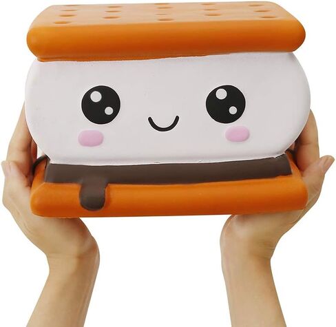 anboor جامبو اسفنجي لعبة الكوكيز الغذاء 10.2 "squishies العملاقة kawaii لعبة بطيئة ارتفاع الحلوى الغذاء المعطرة الإجهاد الإغاثة لعبة هدية للأطفال البالغين in Kuwait