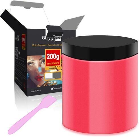 Mica Powder,18 Jars of Pigment for Paint, Dye, Soap Making, Nail Polish, Epoxy Resin, Candle Making, Bath Bombs, Slime，Colorant Soap Dye Candle Making Pearl Metallic Set in Kuwait