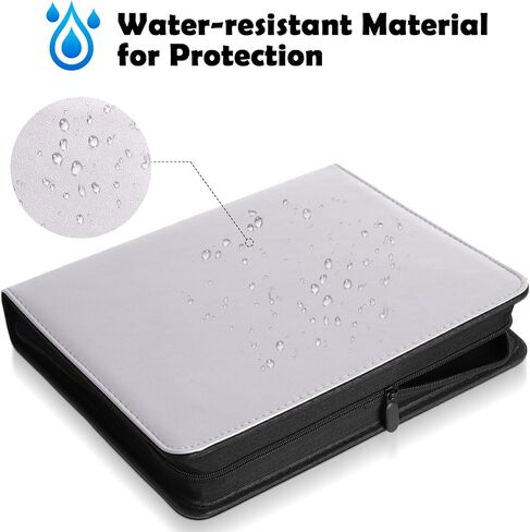 pokonboy 720 جيوب بطاقة التجارة الأكمام الأكمام الموثق بطاقة البيسبول، حامل بطاقة التجارة حمل بطاقة القضية مناسبة لبطاقات البيسبول، بطاقات التداول، بطاقات كرة القدم (الأحمر) in Kuwait