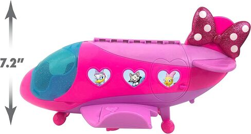 Disney Junior Minnie Mouse Bow-Liner Jet Toy Figures and Playset, Officially Licensed Kids Toys for Ages 3 Up by Just Play in Saudi Arabia