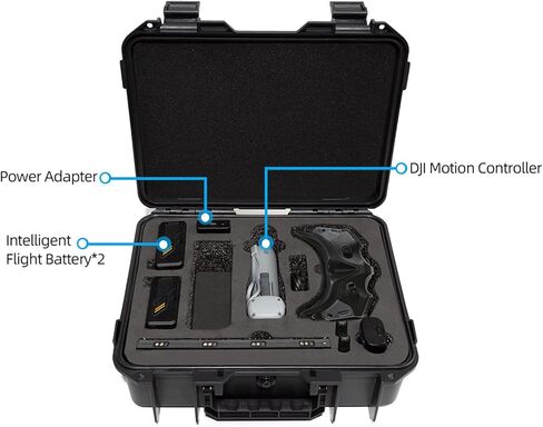بوسو حقيبة حمل صلبة مقاومة للماء لدي جيه اي افاتا مع ملحقات نظارات دي جيه اي 2 من افاتا in Kuwait