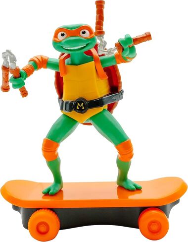 Teenage Mutant Ninja Turtles 5" Sewer Shredders, Michaelangelo, Movie Edition, Ages 3+ in Saudi Arabia