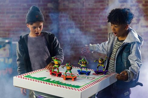 Teenage Mutant Ninja Turtles 5" Sewer Shredders, Michaelangelo, Movie Edition, Ages 3+ in Saudi Arabia