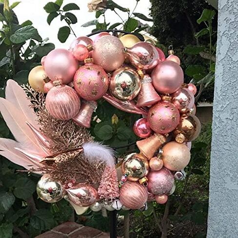 AWAYTR 100 Pcs Nature Goose Feathers for DIY Craft Wedding Home Party Decorations (Light Pink) in Kuwait