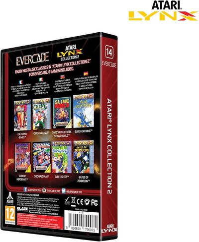 Blaze Evercade Evercade Lynx Cartridge 2 - Electronic Games & Piko Cartridge 2 in Kuwait