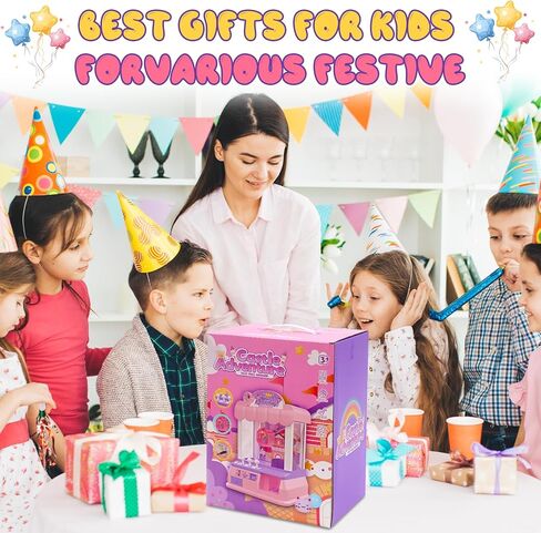 Claw Machine for Kids Large Claw Machine Claw Game Toy Dool Grabber Toy with Rich Accessories for Kids Toddlers Educational Gifts for Boys & Girls in Kuwait