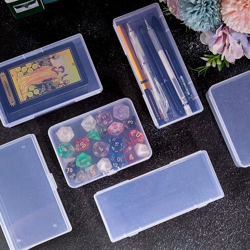 ZORRITA Small Plastic Storage Containers, 6 Pack, 3.5 x 2.3 x 1.3 Inch in Kuwait
