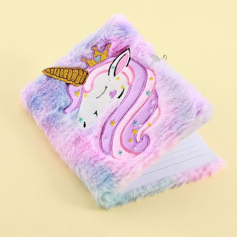 دفتر يوميات العائلة للفتيات من HH مع مجموعة أقلام متطابقة متعددة الألوان (Unicorn P) in Kuwait