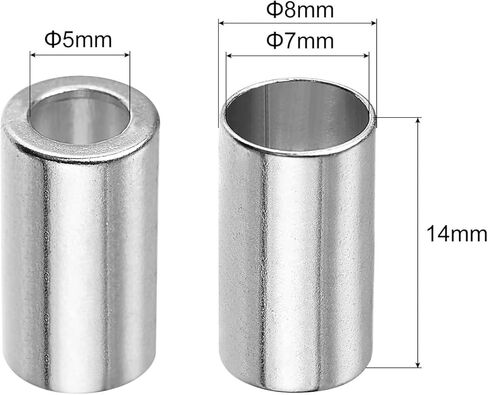 CASA -J 36pcs قفل نهاية الحبل المعدني، سدادة حبل سحب معدنية عمود حبل قفل نهاية سدادة لملابس الحبل حقيبة الظهر حقيبة الخياطة، فضي in Kuwait