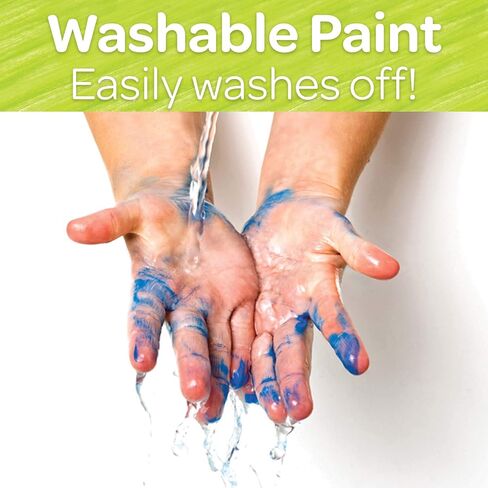 Crayola Washable Finger Paint - Black (16 Oz), Toddler Paint for Arts & Crafts, Kids Classroom Supplies, Nontoxic & Easy To Clean in Saudi Arabia