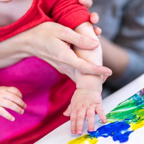 Crayola Washable Finger Paint - Black (16 Oz), Toddler Paint for Arts & Crafts, Kids Classroom Supplies, Nontoxic & Easy To Clean in Saudi Arabia
