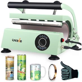 الزرافة بهلوان القدح آلة الضغط الحراري، آلة التسامي الصحافة القدح ل30oz 20oz 11oz-15oz أكواب القهوة بهلوان الصحافة كأس الصحافة، DIY الفراغات التسامي القدح بهلوان الصحافة الحرارة in Kuwait