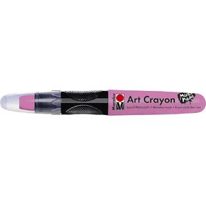 Marabu Art Crayons - Gold - Watercolor Crayons for Mixed Media, Smooth and Easy Blending Water Soluble Crayons - 1 Pack