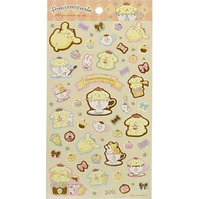 Sanrio Pompompurin Pet Sticker Seal 1 Sheets 45 Pcs Decorative Scrapbooking Supplies Stationery (Tea Party) Sanrio Pompompurin Pet Sticker Seal 1 Sheets 45 Pcs Decorative Scrapbooking Supplies Stationery (Tea Party) Sanrio Pompompurin Pet Sticker Seal 1 S in Saudi Arabia