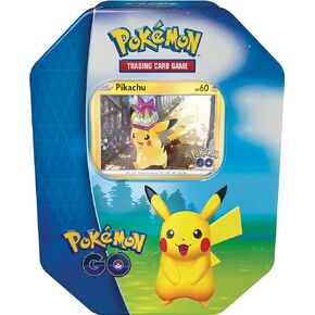 Pokémon TCG: GO Tin - Pikachu (2 Foil Cards & 4 Booster Packs) in Saudi Arabia