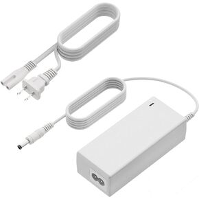 سلك طاقة محول قاطع 18 فولت لصانع Cricut، Cricut Explore Air 2، Expression2، إنشاء، كعكة، صغير، أصلي، استكشاف، استكشاف واحد، كابل استبدال قابس حائط الشاحن (أبيض) in Kuwait