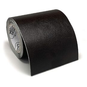 MATCH 'N PATCH Self-Adhesive Leather Repair Tape, 3 inch x 72 inch (Dark Brown)