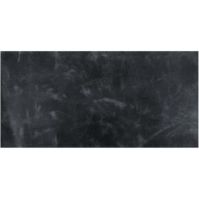 مستودع مستلزمات الحرف اليدوية الجلدية، مستطيل جلدي (12 × 24 بوصة) من الجلد المحبب بالكامل - ورشة عمل الهوايات، مشروع الخياطة والأعمال اليدوية - قوي وخفيف الوزن (سُمك 1.8 مم، أسود فحمي) in Kuwait