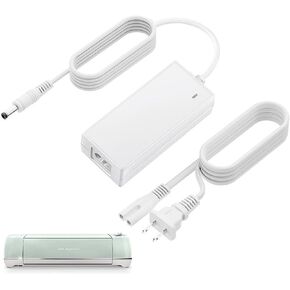 18V Power Cord Compatible with Cricut Maker and Cricut Explore Air 2 Cutting Machine Mini Cake Explore One Create Cricut Maker Replacement for 18V 3a DC cricut Explore air 2 Accessories