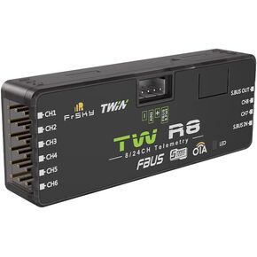 جهاز استقبال FrSky TW R8 Dual 2.4G مع منافذ 8CH in Kuwait