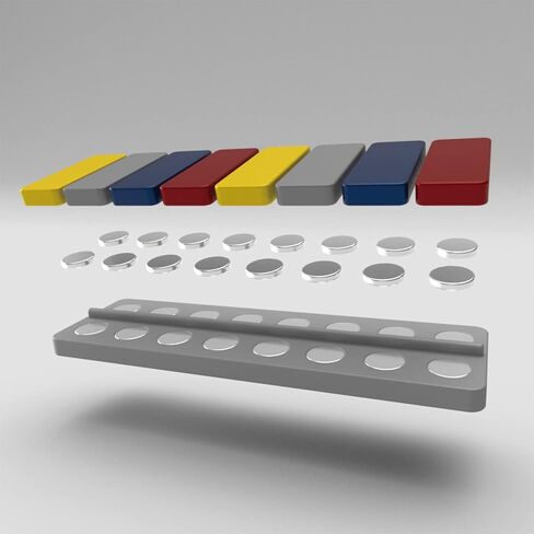 لعبة فيدجيت - منزلق معدني رائع | أداة حسية للنقر بتصميم نحيف | لعبة مكتب مكتب سهلة الحمل لتخفيف التوتر والتوحد واضطراب فرط الحركة ونقص الانتباه للبالغين | زر التبديل دفع ردود الفعل - متعدد الألوان in Kuwait