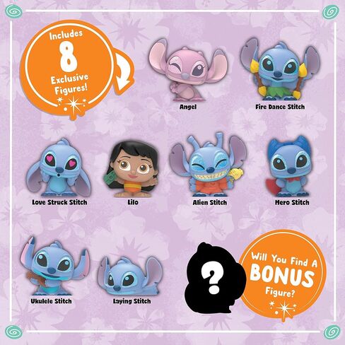 Disney Doorables Stitch Collection Peek, Officially Licensed Kids Toys for Ages 5 Up by Just Play in Kuwait