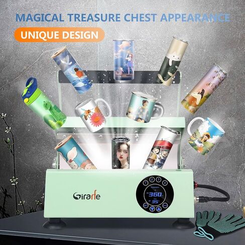 الزرافة بهلوان القدح آلة الضغط الحراري، آلة التسامي الصحافة القدح ل30oz 20oz 11oz-15oz أكواب القهوة بهلوان الصحافة كأس الصحافة، DIY الفراغات التسامي القدح بهلوان الصحافة الحرارة in Kuwait