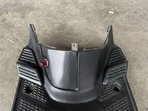 ST Color Carbon001-Water Transfer Printing / Hydrographics / Hydro Dipping Film-Carbon Fiber(Full Printing)-50cm Widthx400cm Length, Silver, Black in Saudi Arabia
