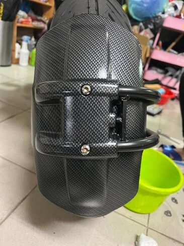 ST Color Carbon001-Water Transfer Printing / Hydrographics / Hydro Dipping Film-Carbon Fiber(Full Printing)-50cm Widthx400cm Length, Silver, Black in Saudi Arabia