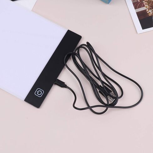 Kayueti A5 LED Drawing Tablet Thin Art Stencil Drawing Board Light Box tracing Table pad, for 5D Diamond Painting Full Drill Embroidery, Cross Stitch Embroidery, Embossing, Sewing Projects etc in Saudi Arabia