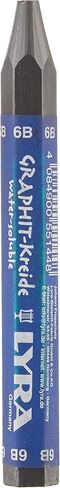 Lyra Graphite Crayons, Assorted Degrees, Non Water-Soluble, Set of 24 Crayons, Black (5623240) in Kuwait