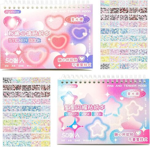 4600 قطعة من سجل القصاصات Kpop Photocards Toploader ملصقات الكورية ديكو ملصقات كتاب للفنون الحرفية بطاقات المعايدة سجل القصاصات ديكور المنزل DIY ملصقات ديكو 100 صفحة in Kuwait