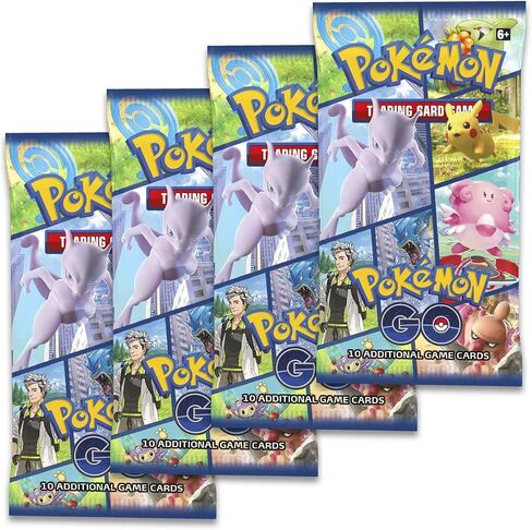 Pokémon TCG: GO Tin - Pikachu (2 بطاقة فويل و4 عبوات معززة) in Saudi Arabia