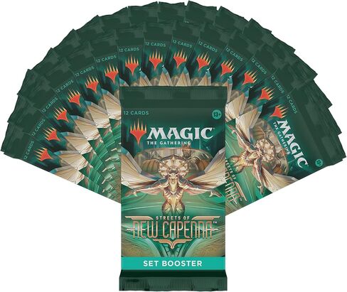 Magic: The Gathering Streets of New Capenna Set Booster Box | 30 Packs + 1 Box Topper (361 Magic Cards) in Saudi Arabia
