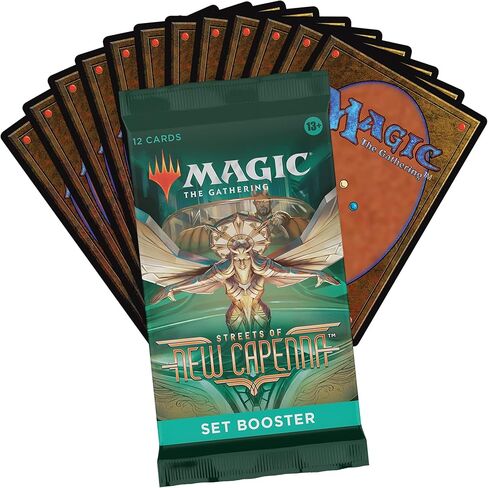 Magic: The Gathering Streets of New Capenna Set Booster Box | 30 Packs + 1 Box Topper (361 Magic Cards) in Saudi Arabia