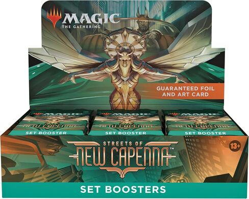 Magic: The Gathering Streets of New Capenna Set Booster Box | 30 Packs + 1 Box Topper (361 Magic Cards) in Saudi Arabia