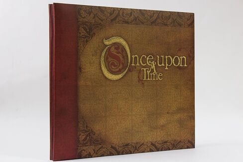 البوم مطبوع بعبارة «Once Upon a Time» مع جليتر من ديكوتس ويذ ايه فيو مقاس 12×12 انش in Kuwait