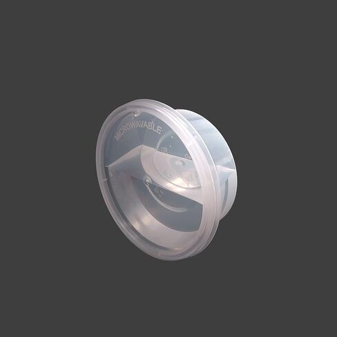 XINGLIAN 100 قطعة من الحاويات البلاستيكية الصغيرة الشفافة بوزن 2 أونصة مع أغطية لتخزين الكرات الإسفنجية للاستعمال مرة واحدة، حاويات مانعة للتسرب مع أغطية لصناعة الحرف اليدوية in Kuwait