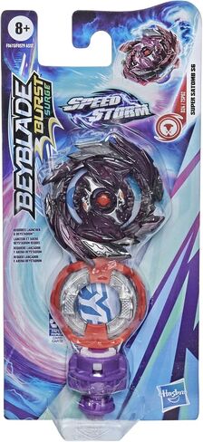 Beyblade Burst Surge Speedstorm Super Satomb S6 Spinning Top Single Pack - Balance Type Battling Game Top, Toy for Kids Ages 8 and Up in Saudi Arabia